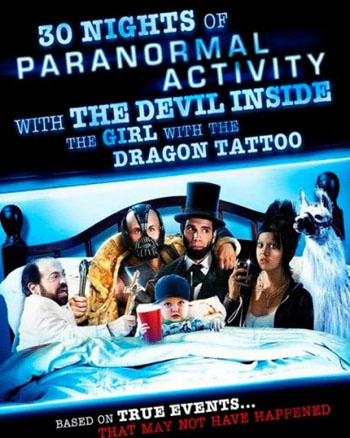 30 ночей паранормального явления с одержимой девушкой / 30 Nights of Paranormal Activity with the Devil Inside the Girl / 2013 / ПМ / HDRip